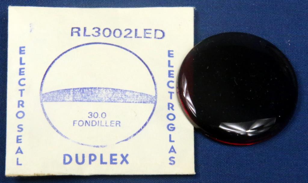 JD17. RED LED DIGITAL WATCH CRYSTAL ROUND & RECTANGULAR SHAPE YOU SELECT SIZE
