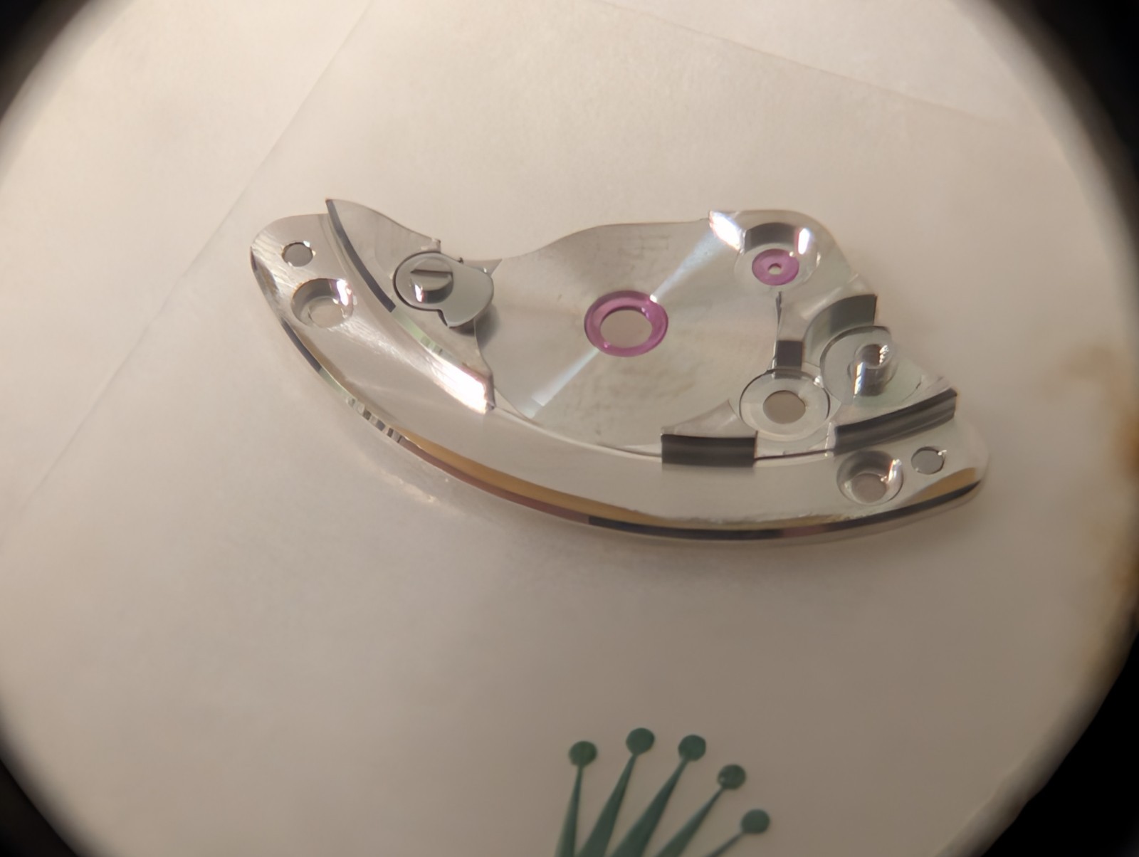 Rolex 3135 105 Barrel Bridge, NEW, open for watch repair/parts
