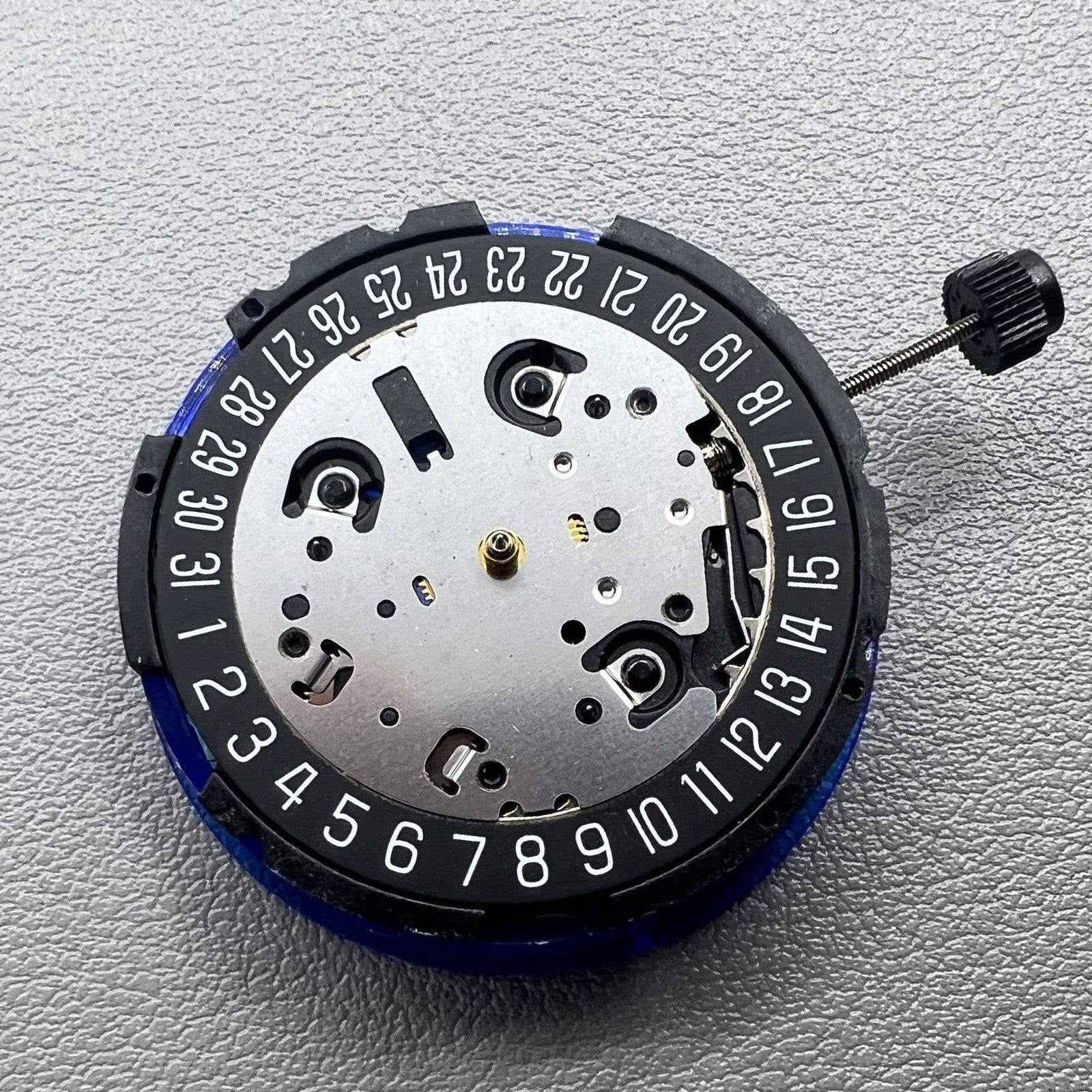 G10.212 ETA Quartz Movement Black Dial 3 Hands Date Window Replacement for