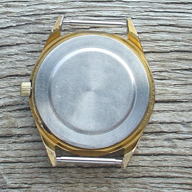 Vintage Dress watch Luch Pennant – “Вымпел” (Russia USSR) mens watch BLACK DIAL.