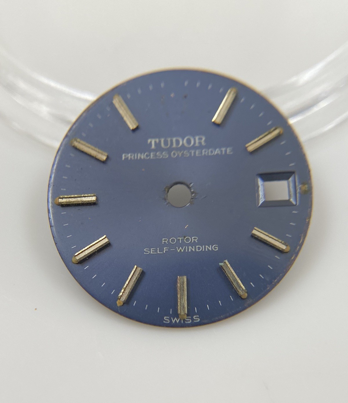 Genuine Tudor Prince Oysterdate Rotor Blue/Silver Cal. ETA 2651/2671 Ladies Dial