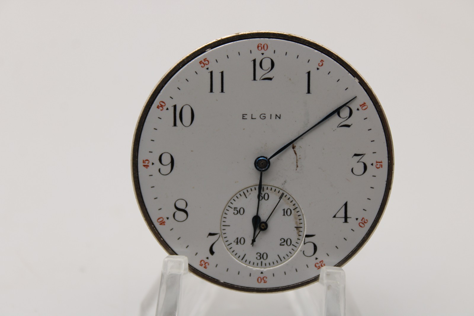 1911 ELGIN POCKET WATCH MOVEMENT 15951605 GRADE: 303 12s 7j (BF2)