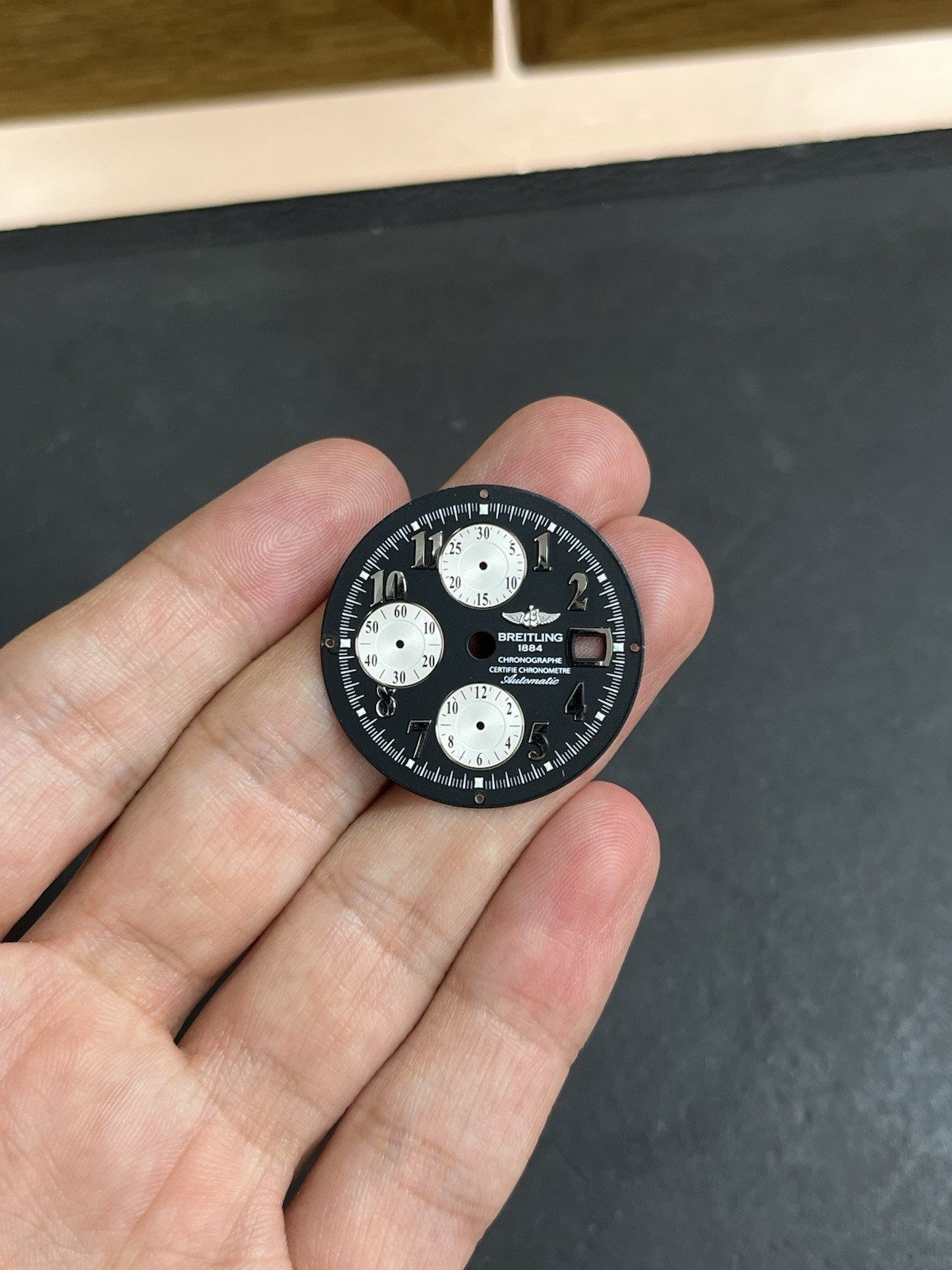 Genuine Breitling Chronomat Evolution 44mm Dial Black A13356