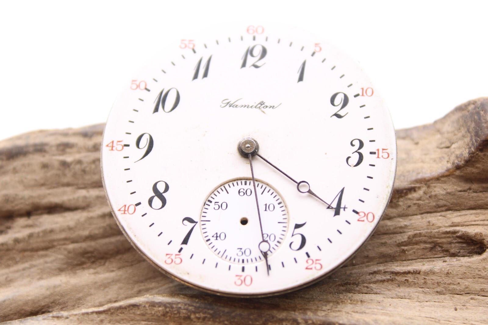 1920 HAMILTON POCKET WATCH MOVEMENT 1528482 GRADE 974 16s 17j (GF2)
