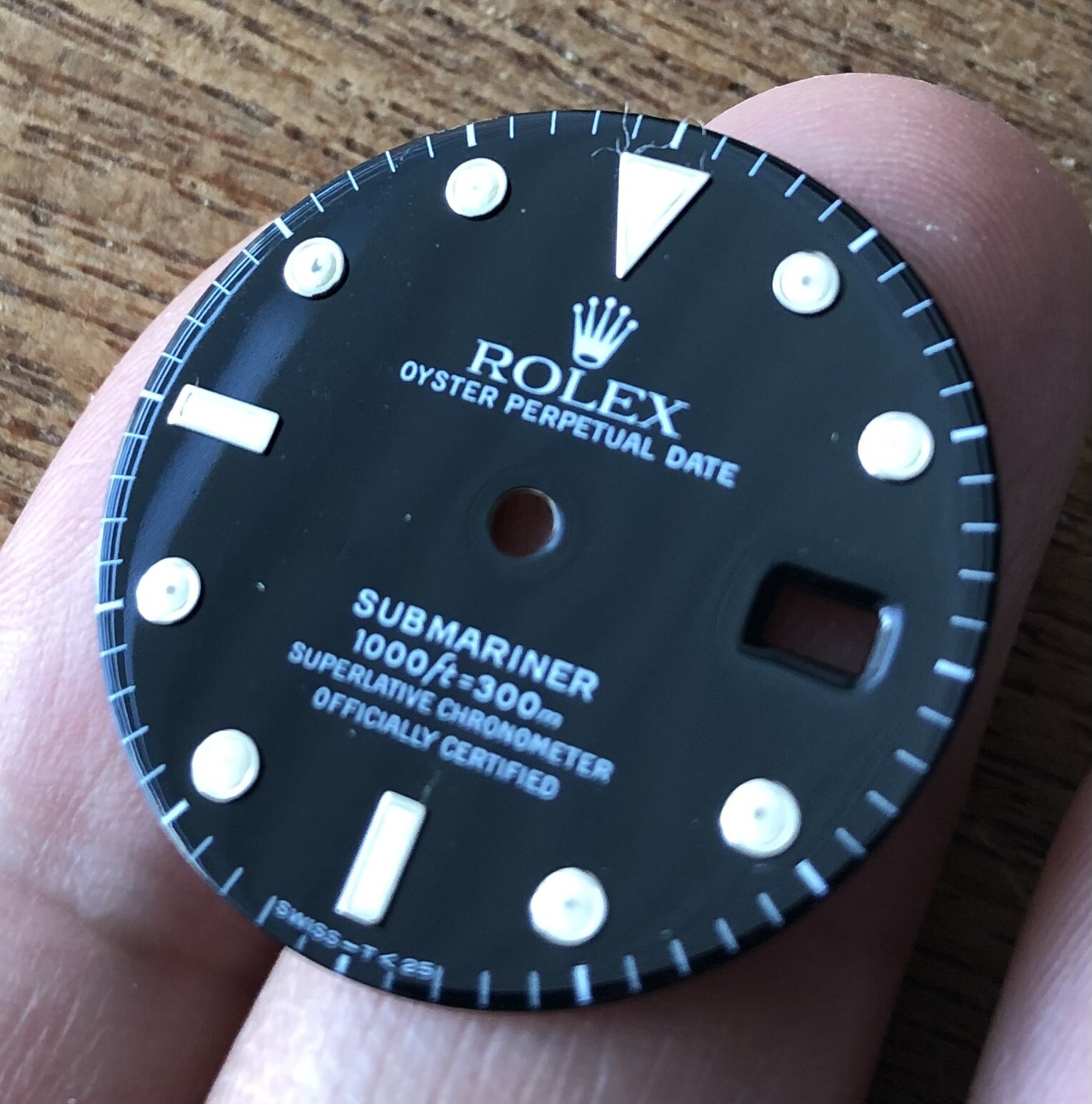 USED NICE VINTAGE 16610 16800 168000 ROLEX SUBMARINER TRITIUM GLOSSY DIAL 80-90s