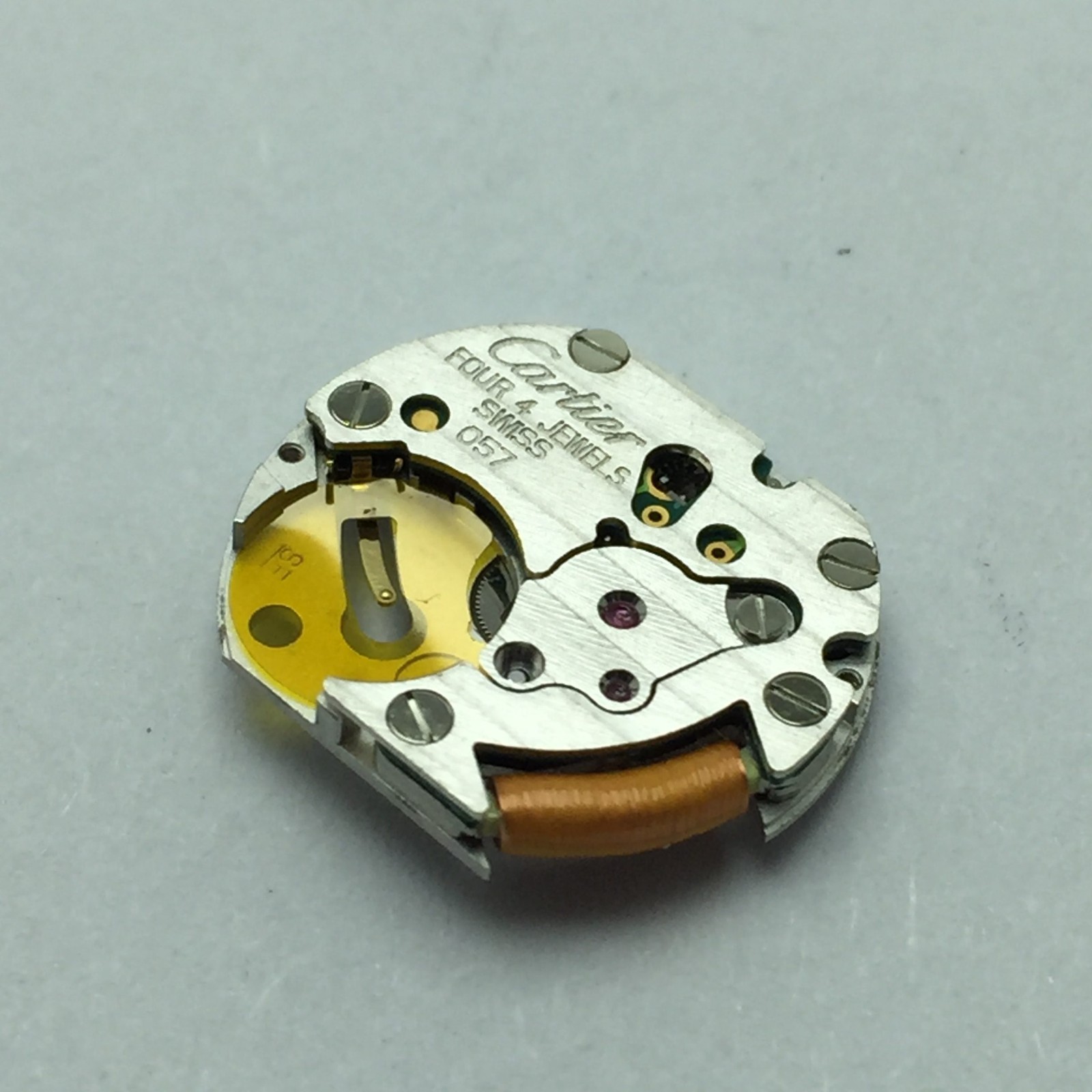 Cartier Quartz 057 Working Watch Movement (Need Battery) TYB517BAS15