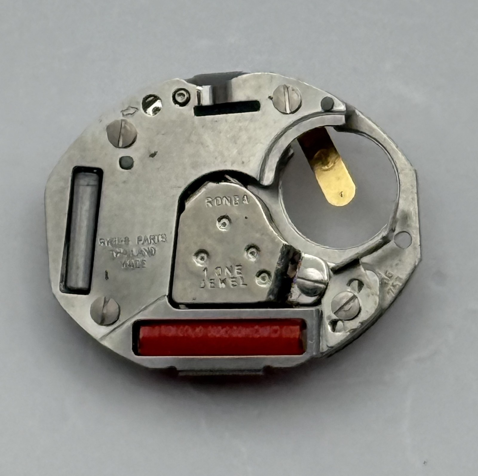 Ronda 753 Watch Movement Quartz Swiss 1 Jewel Parts Repair Spares 13mm