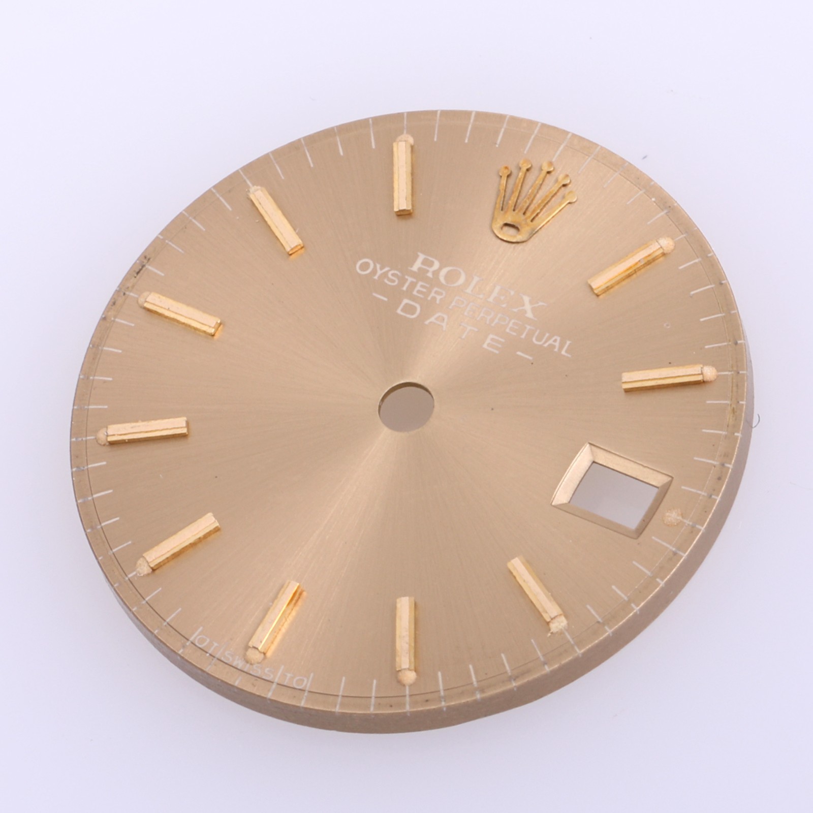 Rolex Lady Date 26mm Champagne Stick Dial TSwissT 6917 69173 69178 #K23