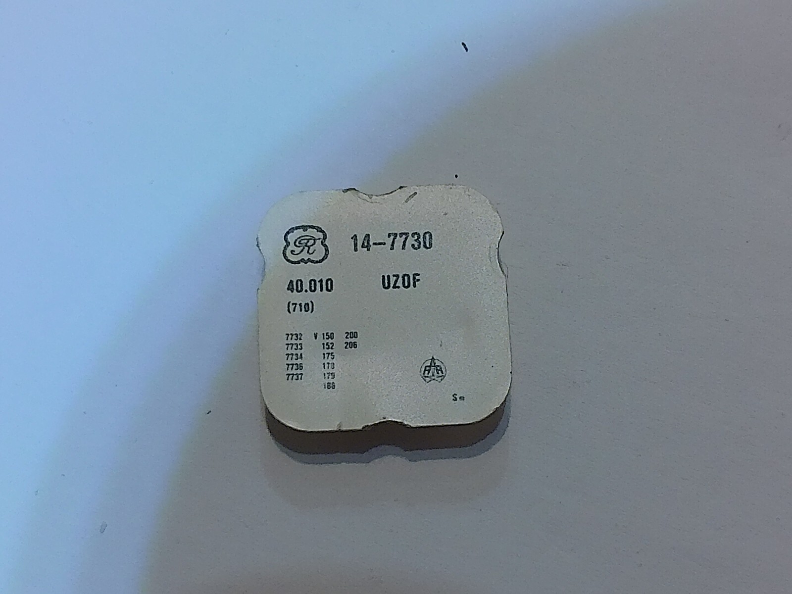 Genuine valjoux, calibre 7730 , pallets , part 710, NOS