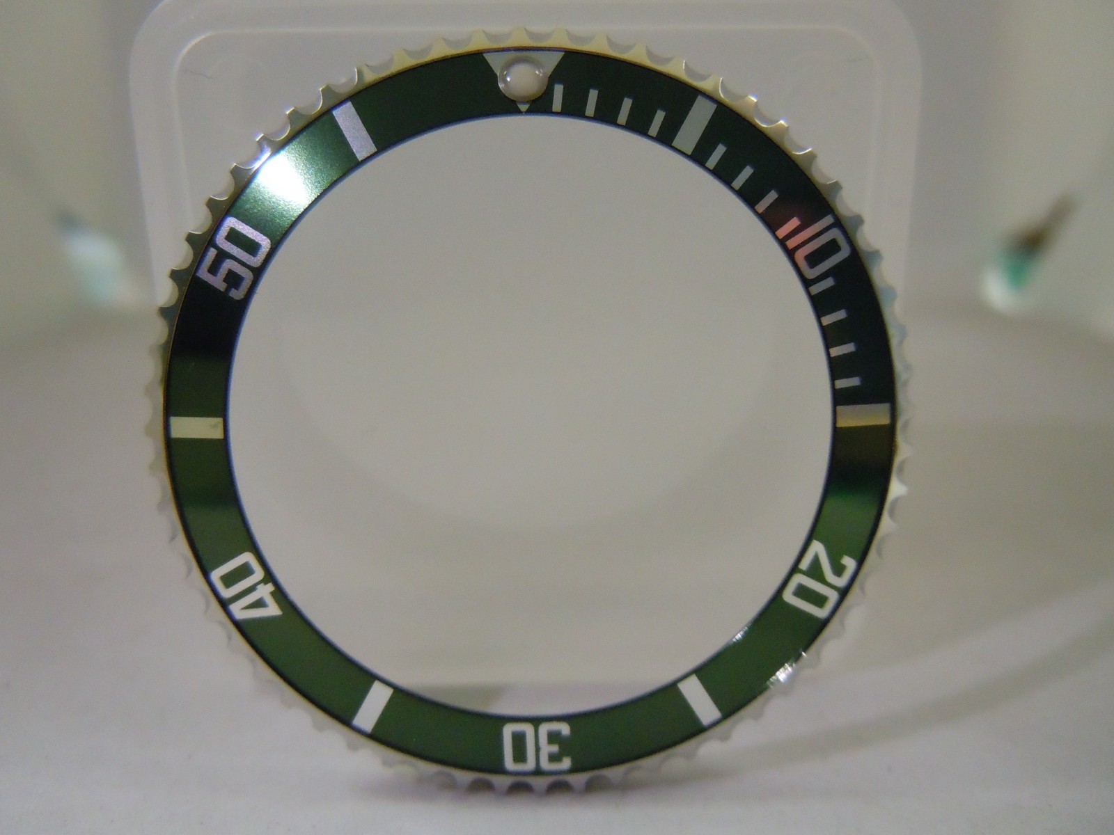 Steel Bezel for Rolex Submariner 16610,16610LV,16800 Green Aluminium Insert
