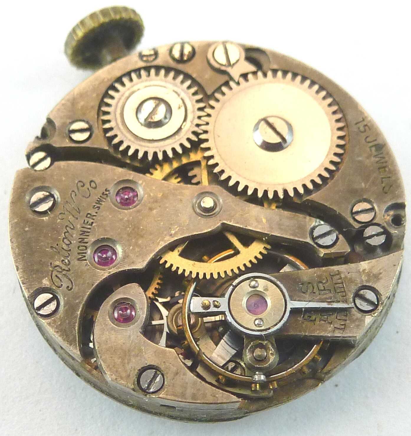 Vintage Relion Watch Co. Monnier Ladies Wrist Watch Movement – Parts / Repair