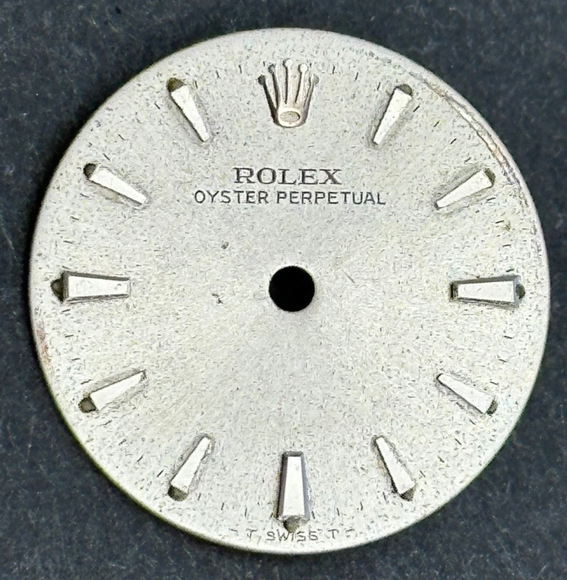 Vintage Rolex Ladies Oyster Perpetual Watch Dial For 24mm Case No Date
