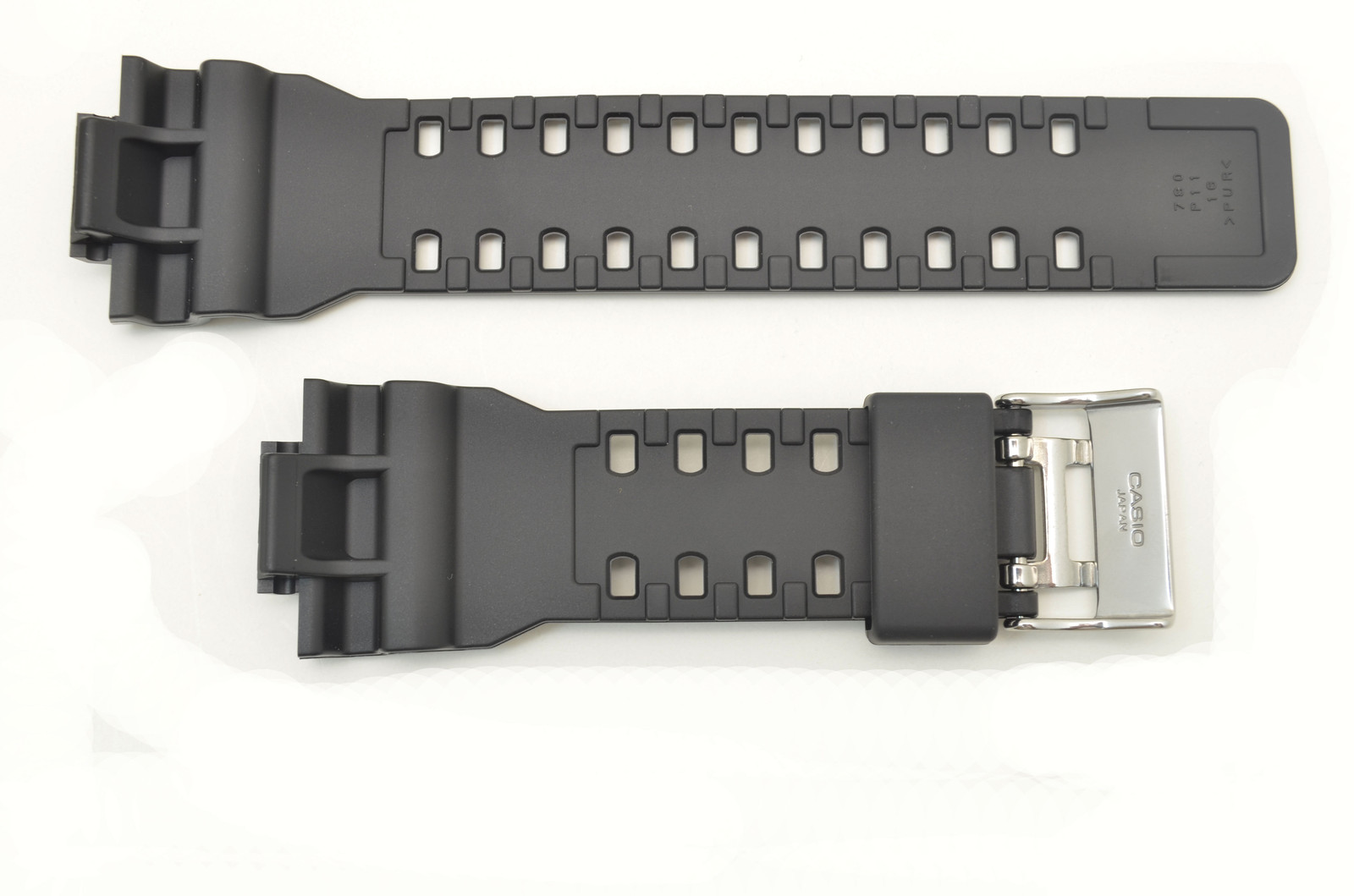 Casio G-Shock Protection GA-110HC-1A GA110HC Watch Band & Bezel set Black Shiny
