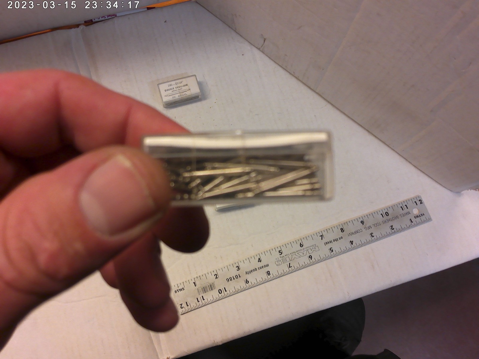 5/8″ double shoulder spring bars for watches(100 pack) REGAL NOS 1980’s