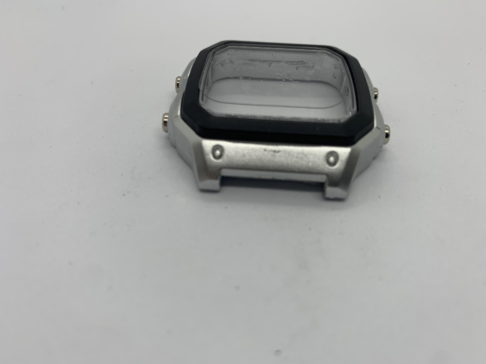 Casio WorldTime AE-1200 Replacement Silver Resin Case Screws Gasket READ BELOW