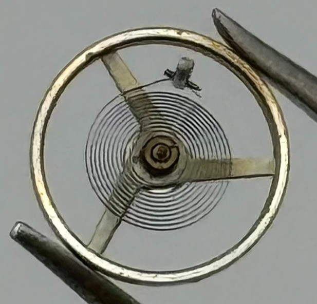 AS 1677 Inca Balance Wheel Complete And Spring Watch Movement Parts NOS