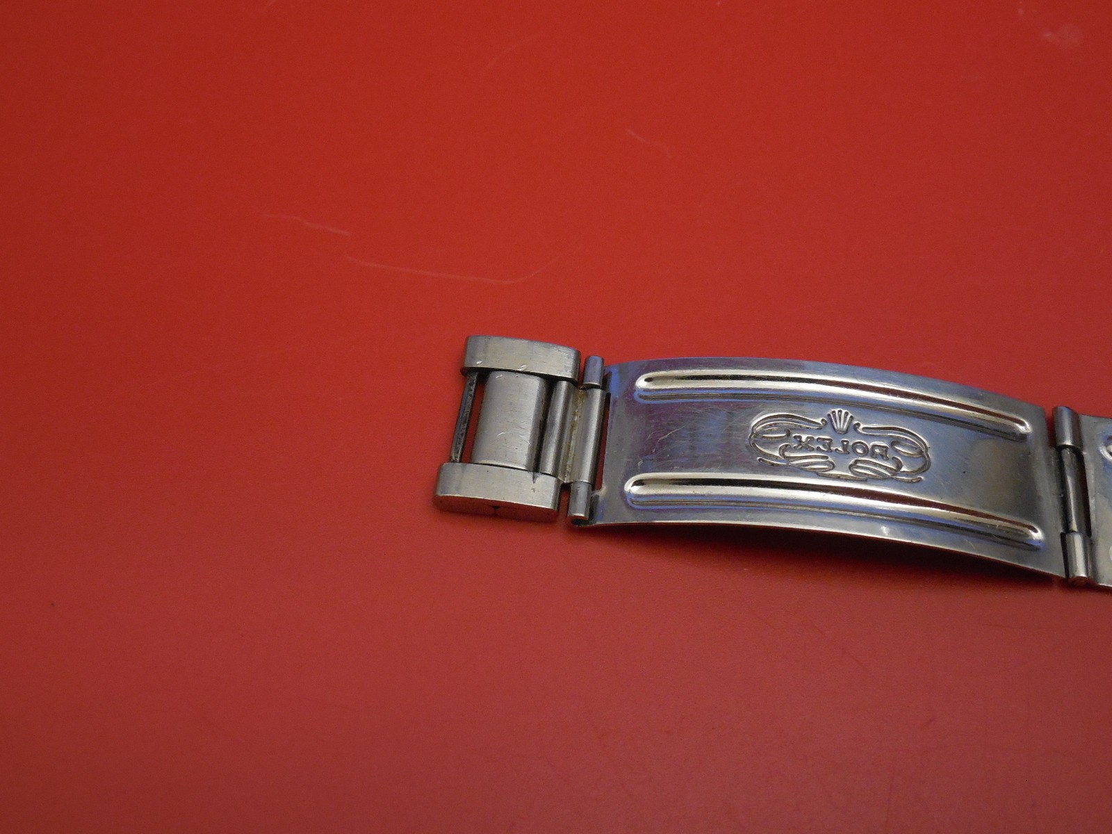 ROLEX STEEL 15MM FOLDED OYSTER 7836 20MM OYSTER BAND BRACELET CONNECTION LINK