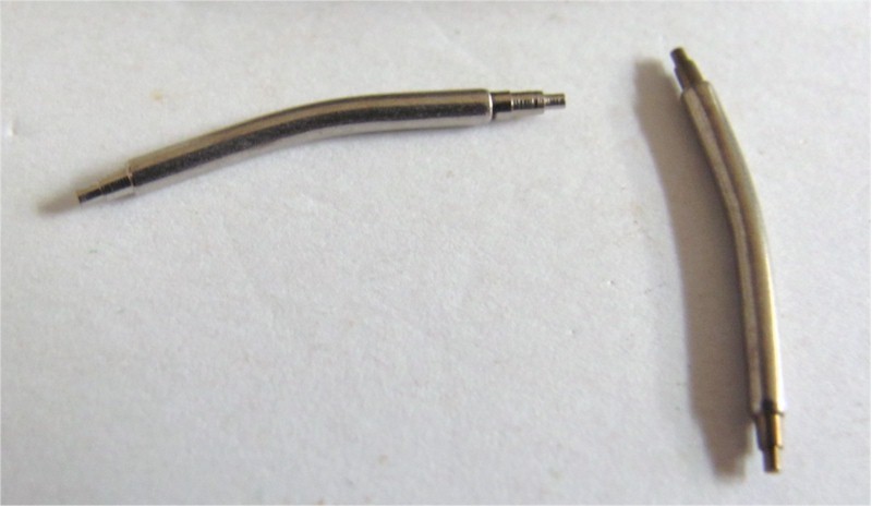 Wristwatch 3/4″ Curved Stainless Steel Double Shoulder Spring Bars