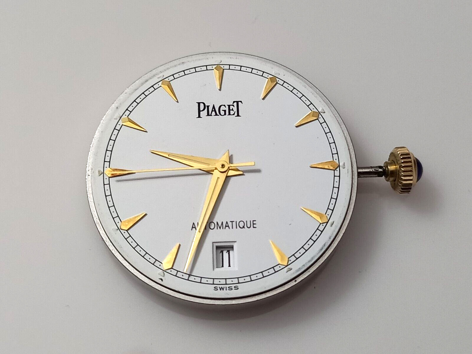 PIAGET POLO AUTOMATIC CAL 9511 FREDERIC PIGUET 951 (Dial, Hands & Mvt) -WORKING