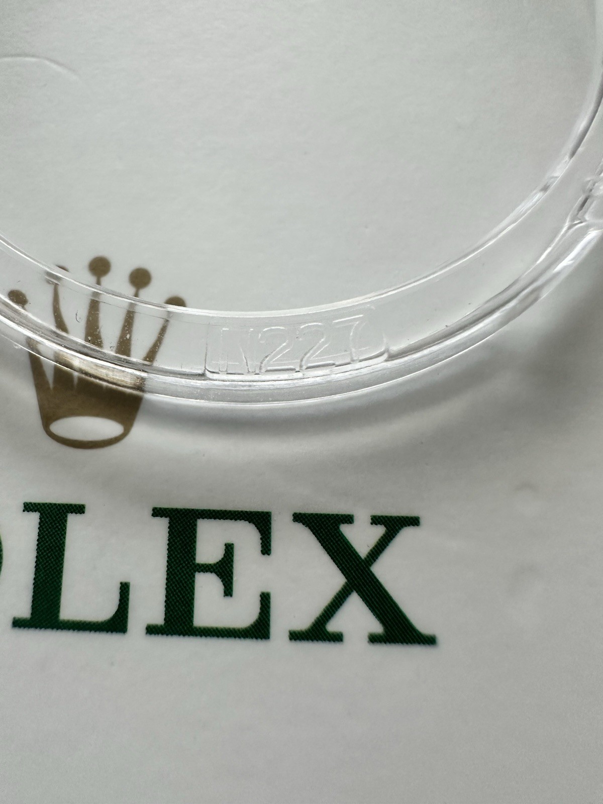 ROLEX OEM N227 BEZEL PROTECTOR OYSTER PERPETUAL 36mm 126000-