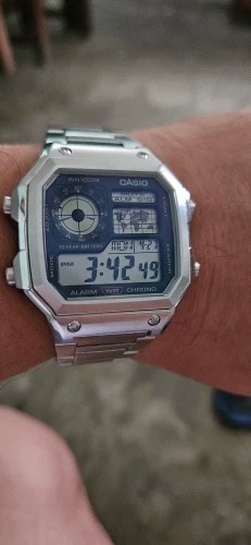 Watch Case 316L Steel Blue AR Glass Waterproof Ring Fit 3299 Movement Mod Kit