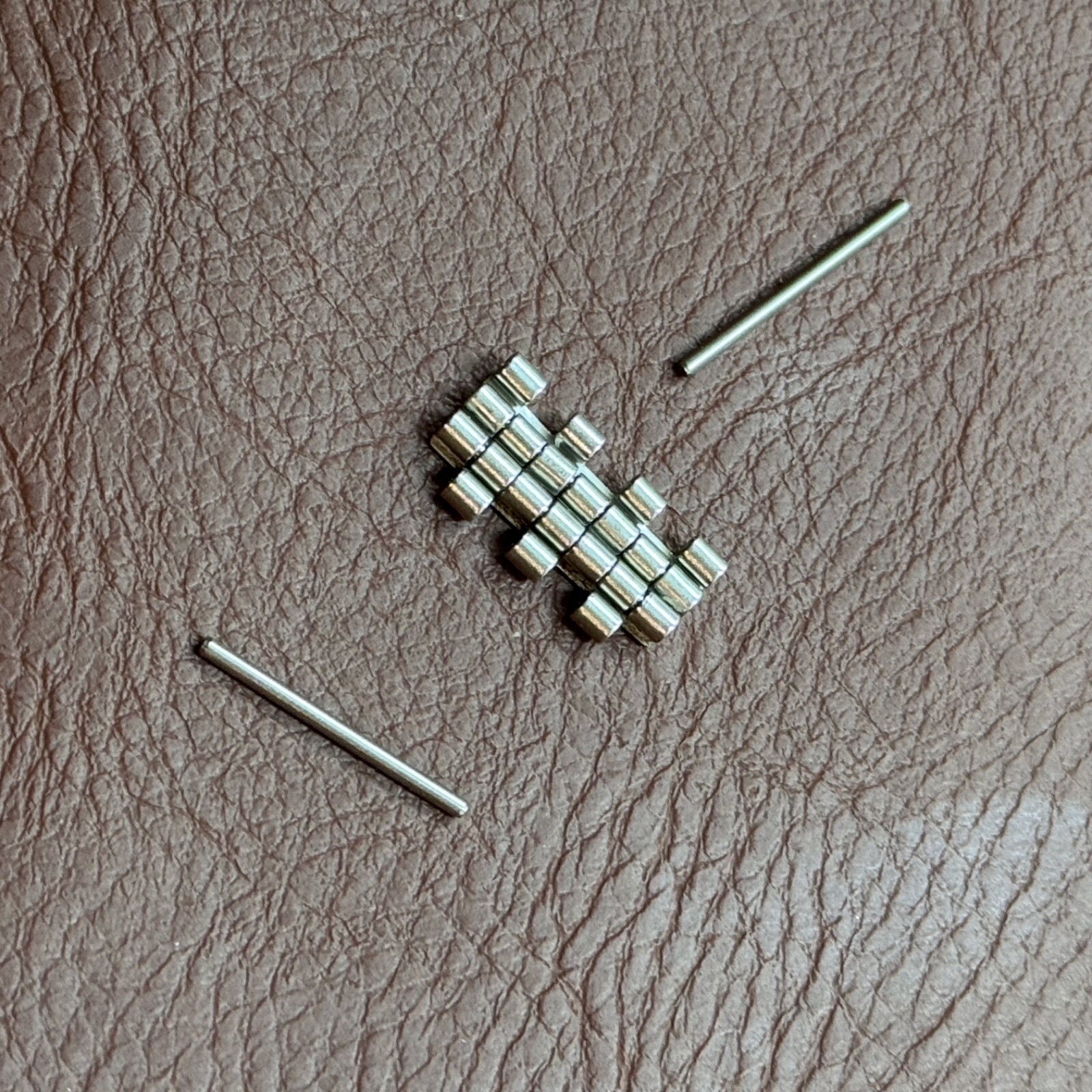 3 links + 2 link pins to vintage Hamilton Odyssee watch NSA bracelet 7-row Swiss