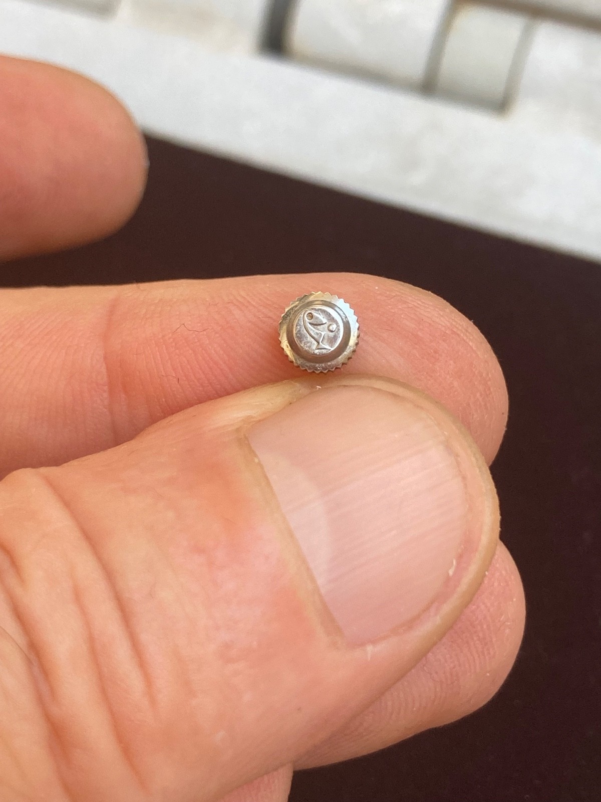Philip Watch Caribbean 1000 Meters 5.6mm Screw Down Crown VERY RARE VINTAGE