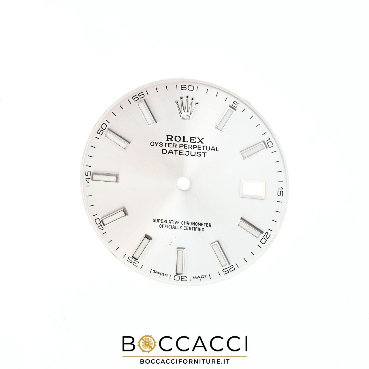 ROLEX Silver Dial for Datejust 41 126300 126334 Chromalight Calib: 3235 …