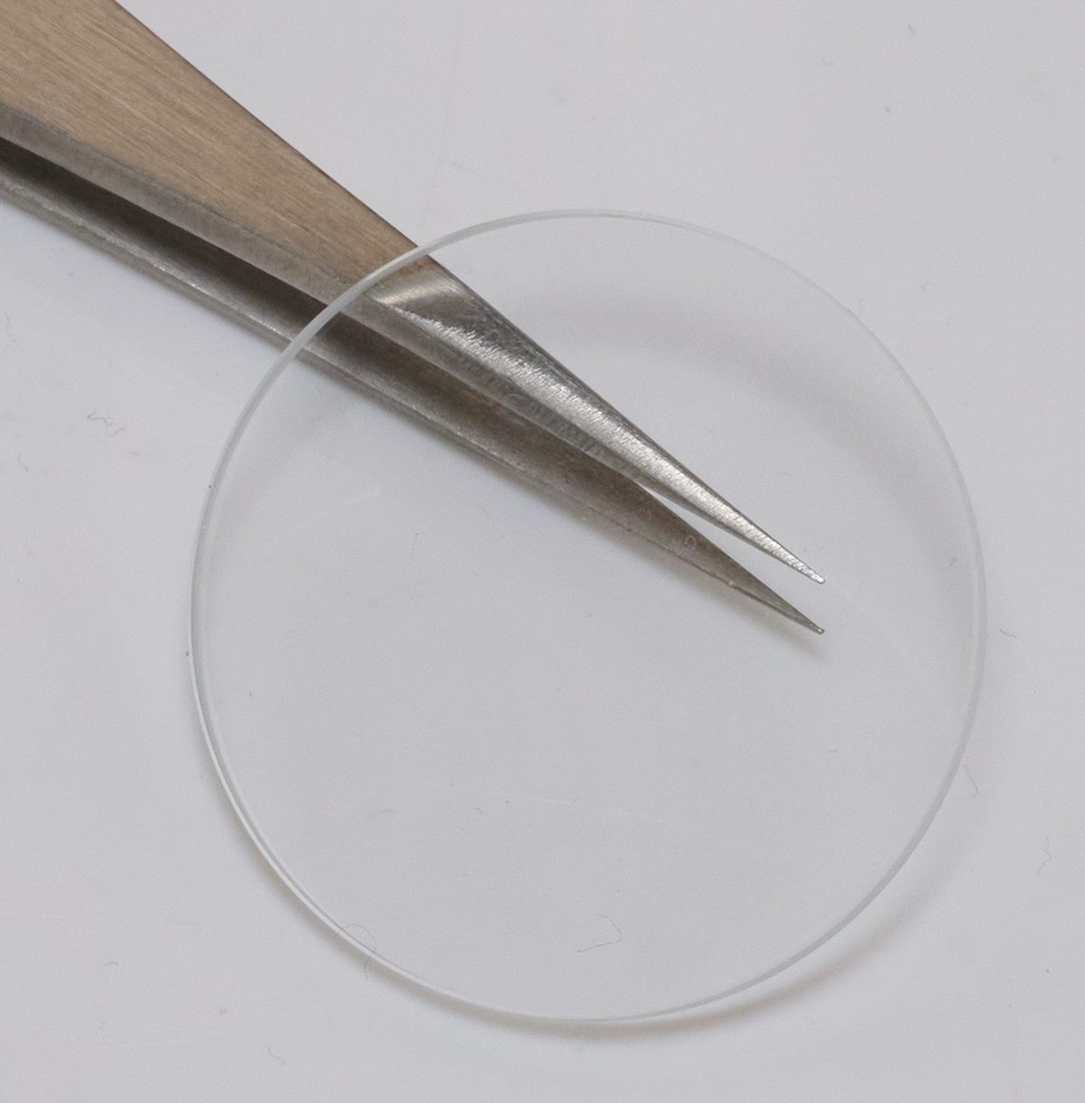2.5mm Sternkreuz Thick MINERAL Flat Watch Crystal Glass Replacement 17mm-46mm