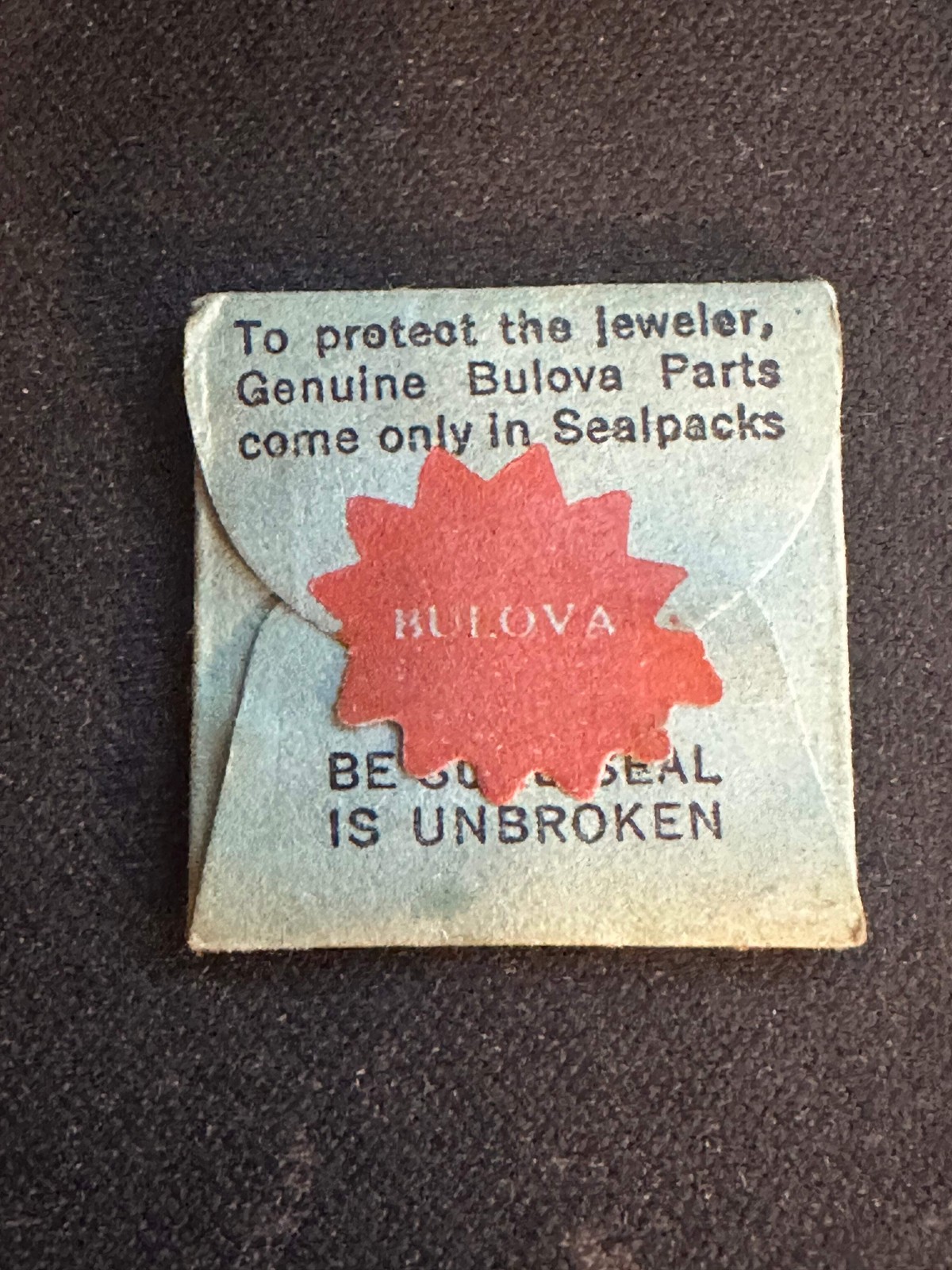 Bulova Factory Balance Staff for caliber 10BA – New