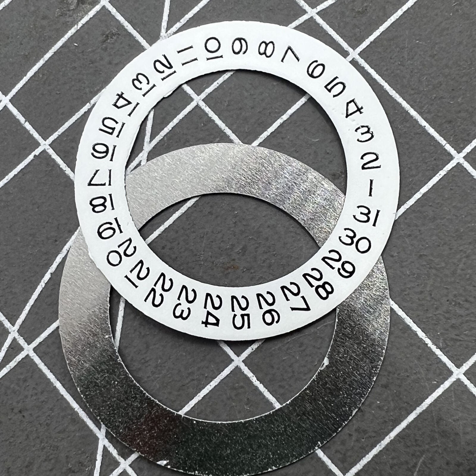 Date Disk Wheel Overlay for Tianjin Seagull 2824 2836 2813 8215 Movement