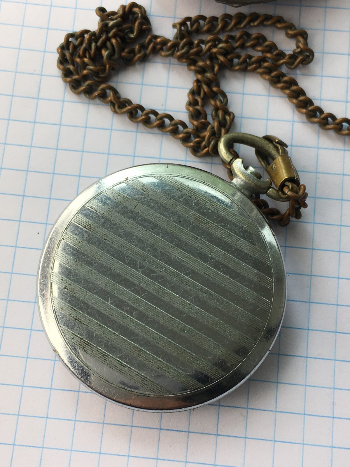 Lot of 7 Pocket Watch Molnija cases soviet. for spare parts or for restoration.