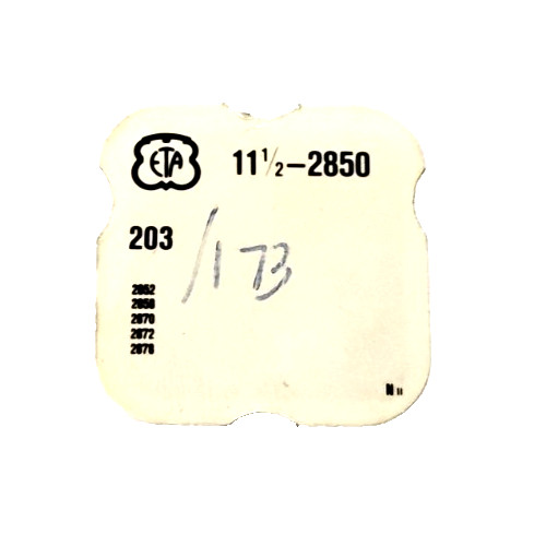 ETA 2850 2851… Intermediate Wheel watch part #203/173 SEE INTERCHANGE LIST