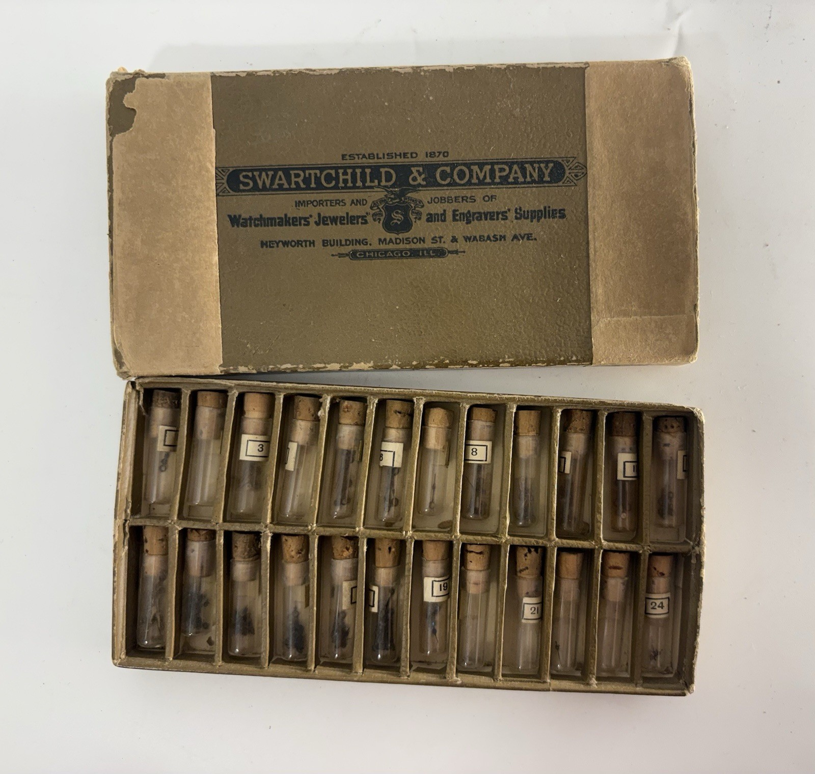 Vintage Waltham Assortment Of Watchmakers American Balance Jewels Watch Parts