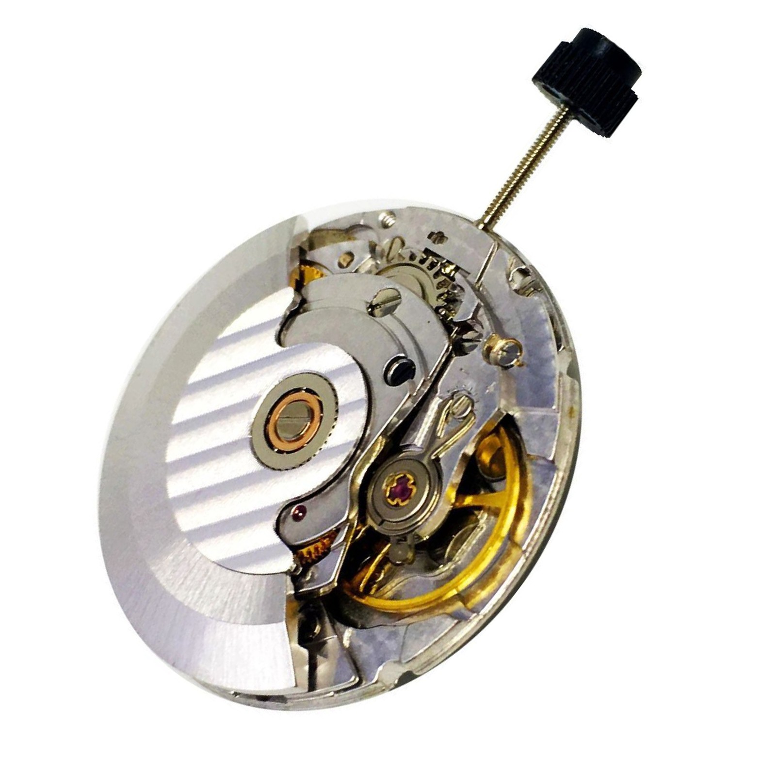 White Retro Clone 25 Jewels Automatic Watch Movement For ETA 2824 2824-2 G