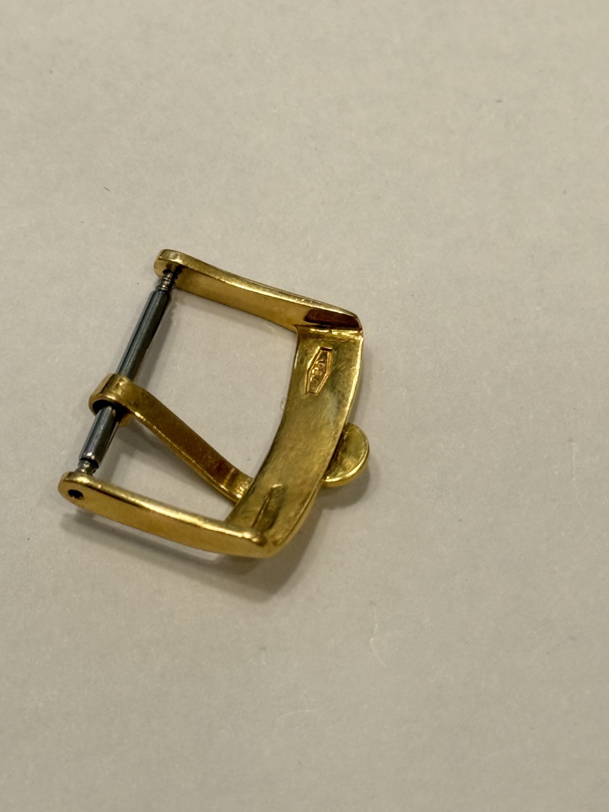 Longines Buckle 16mm Solid Gold 18k Swiss Made Rare Genuine !