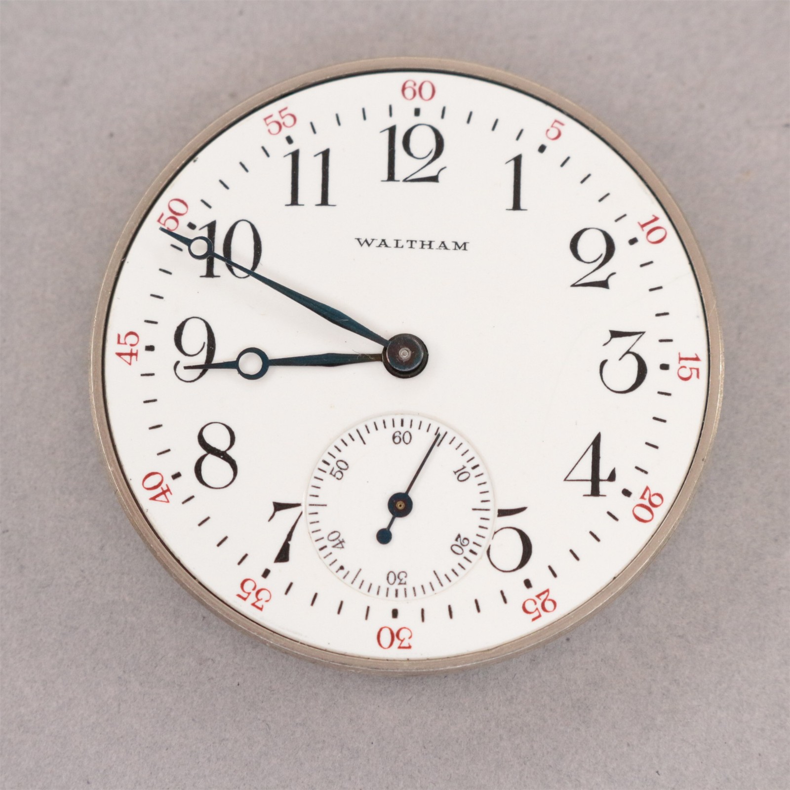 Waltham Pocket Watch Movement 12 Size 15 Jewel 1894 Model – FH488