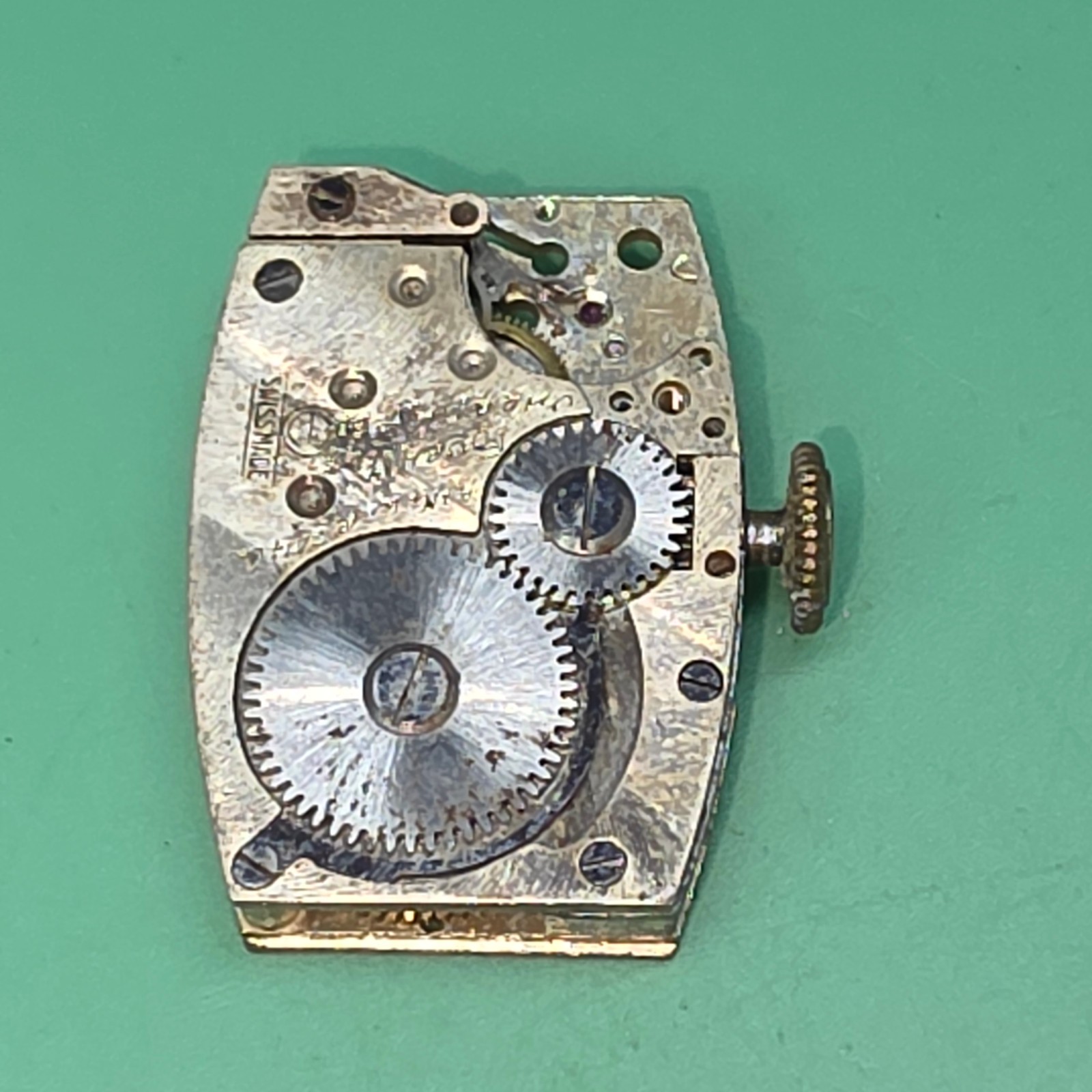 Swiss Made Unbranded Original Watch For Parts As Is /V128