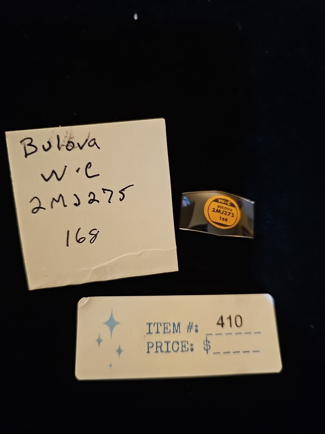 WC Glass Wrist Watch Crystals- Bulova