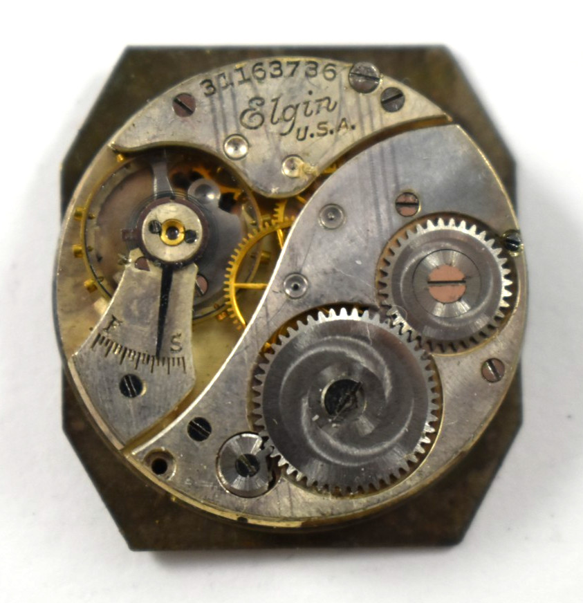 Vintage Elgin Manual Wind 430 6/0s 7J Wrist Watch Movement lot.t