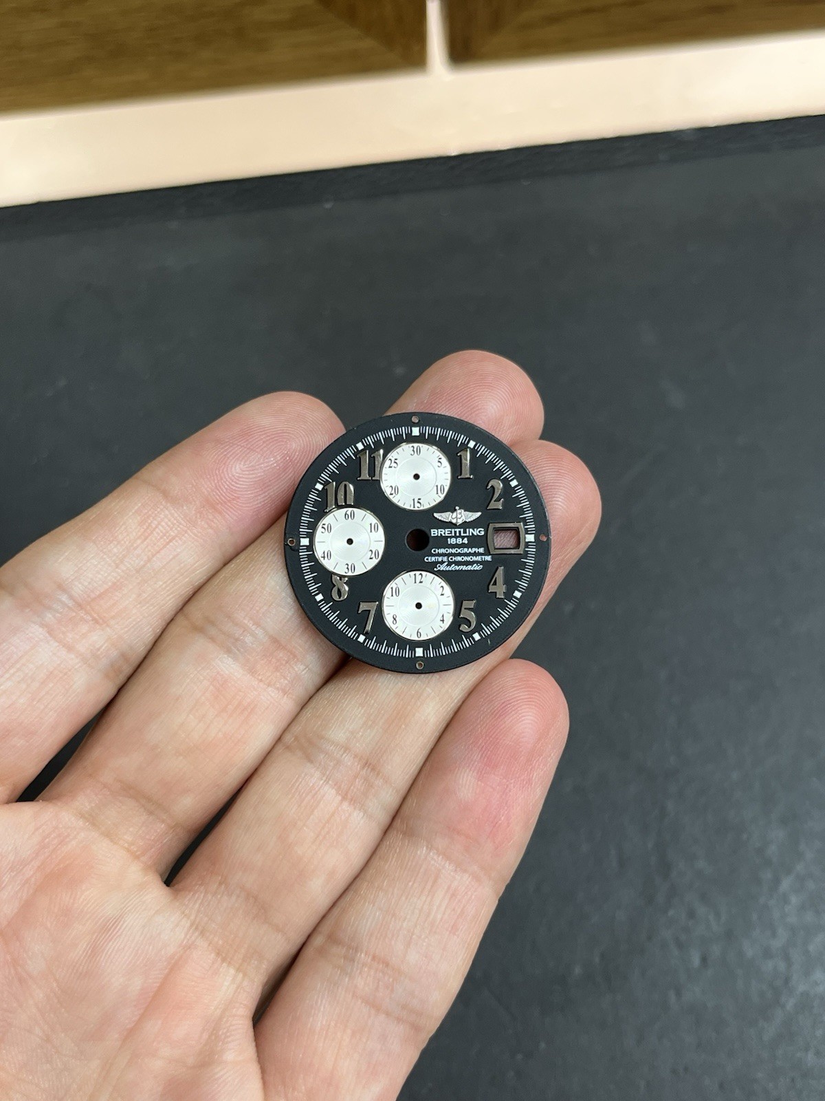 Genuine Breitling Chronomat Evolution 44mm Dial Black A13356