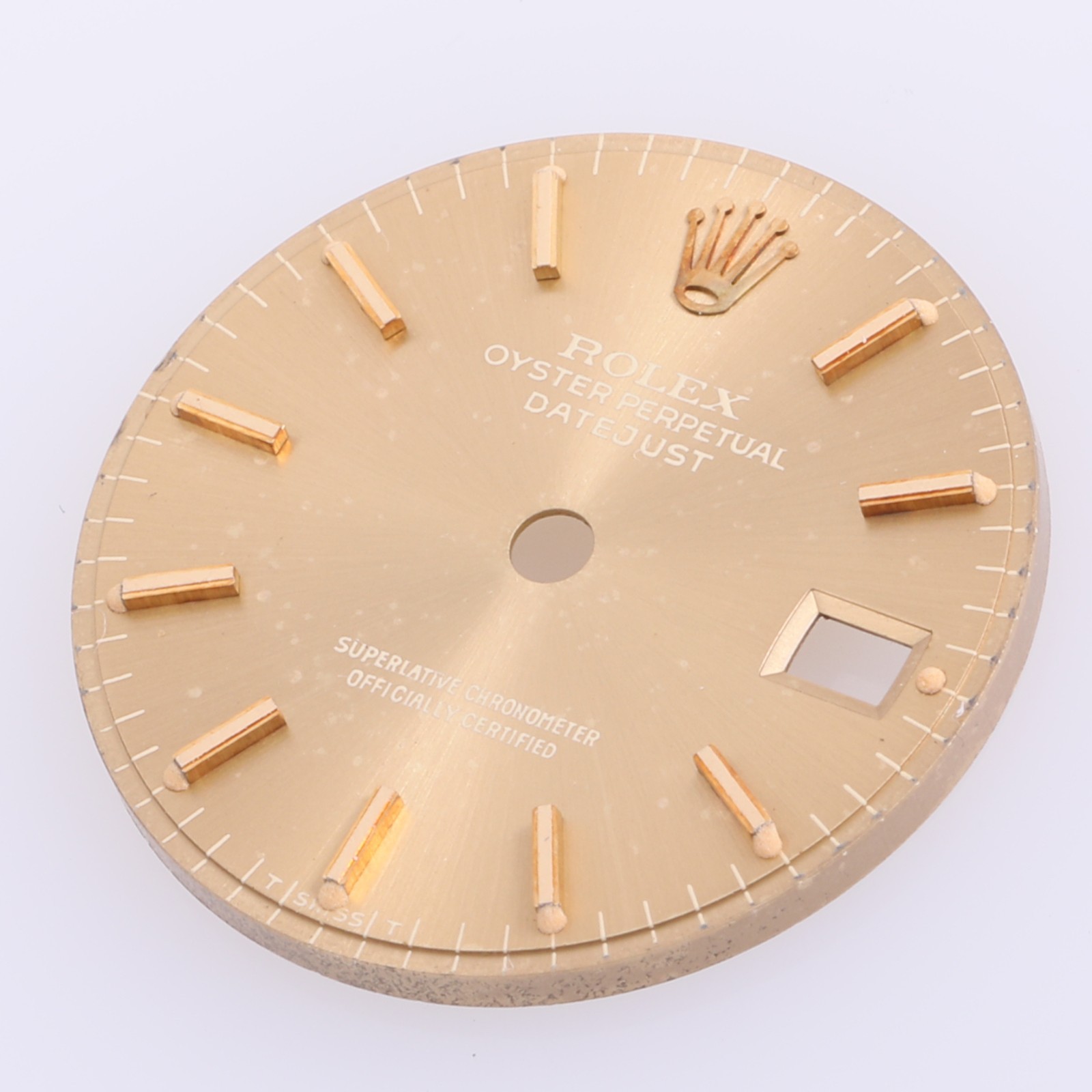 Rolex Lady Datejust 26mm Champagne Stick Dial TSwissT 6917 69173 69178 #i26