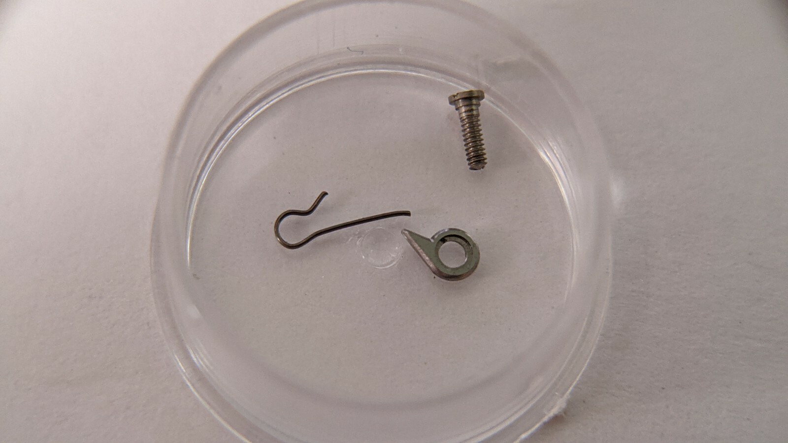 Movado 470 SET of 3 pcs. click. spring. screw. for watch repair