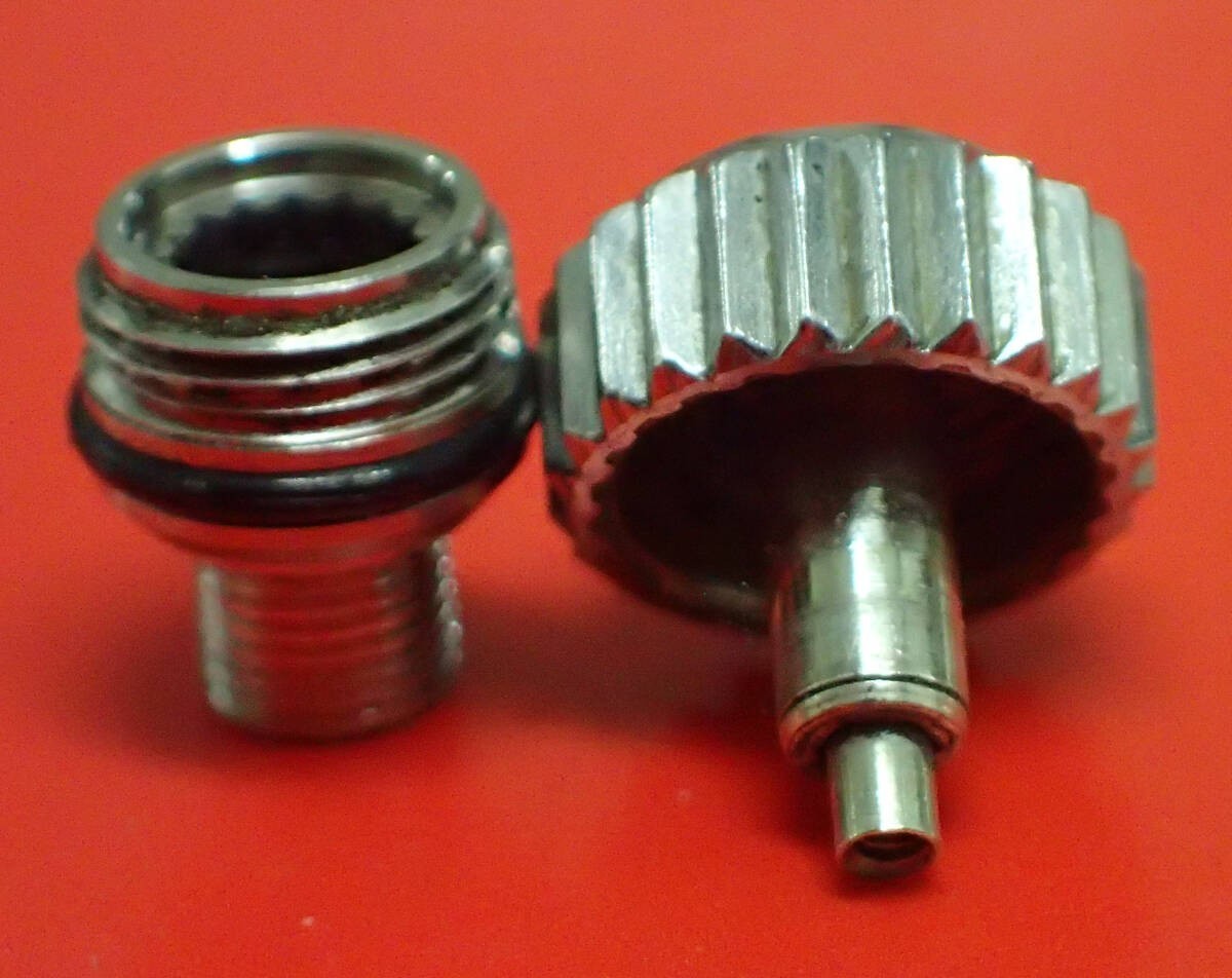 Rolex Tudor Genuine 703-0 Crown and Tube 7mm Set Original Winding Part Verified