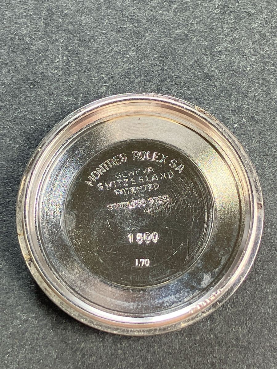 Rolex Oyster Perpetual Date 1500/1501 Back Cover Used