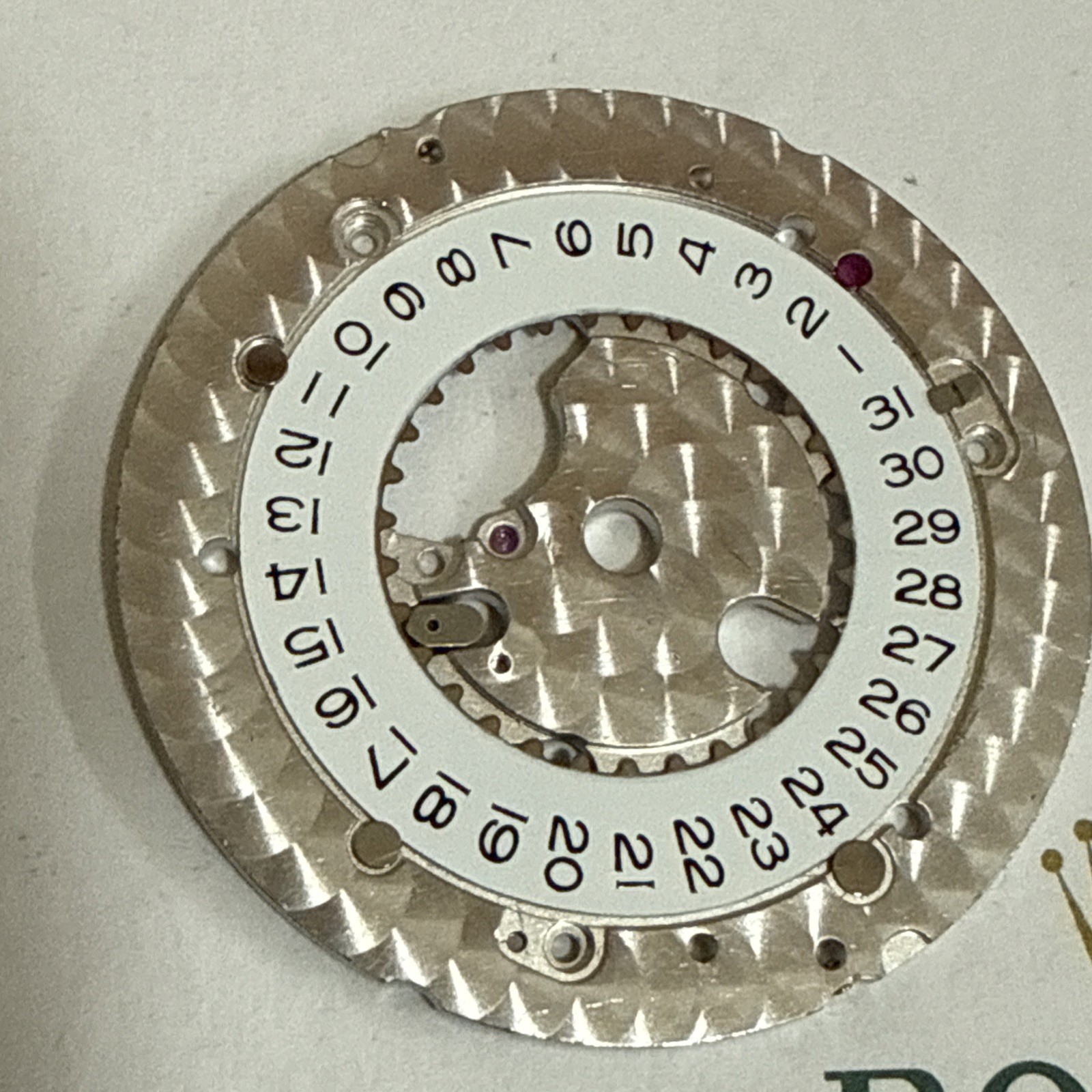 GENUINE Rolex 3136 600 With White Date Disc And Jumper Perfect Condition