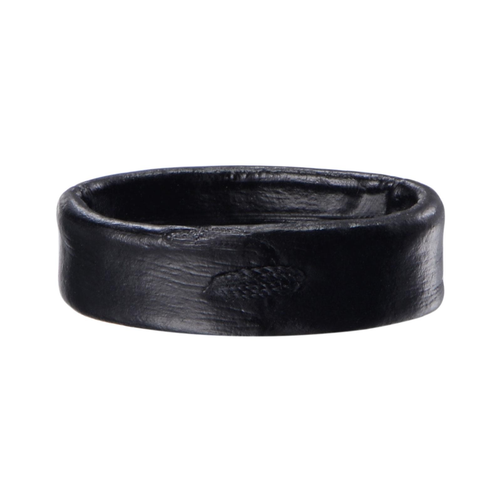4 Pack PU Leather Loops Retaining Ring Keeper for 14mm Width Watch Band