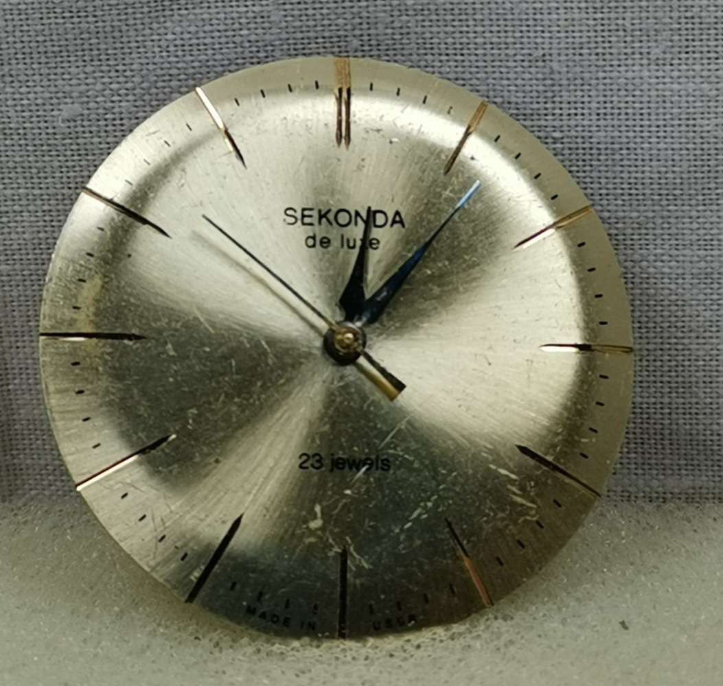 Poljot 2209 De Luxe 23J Cal. 2209 USSR Wristwatch Movement Repair/Parts