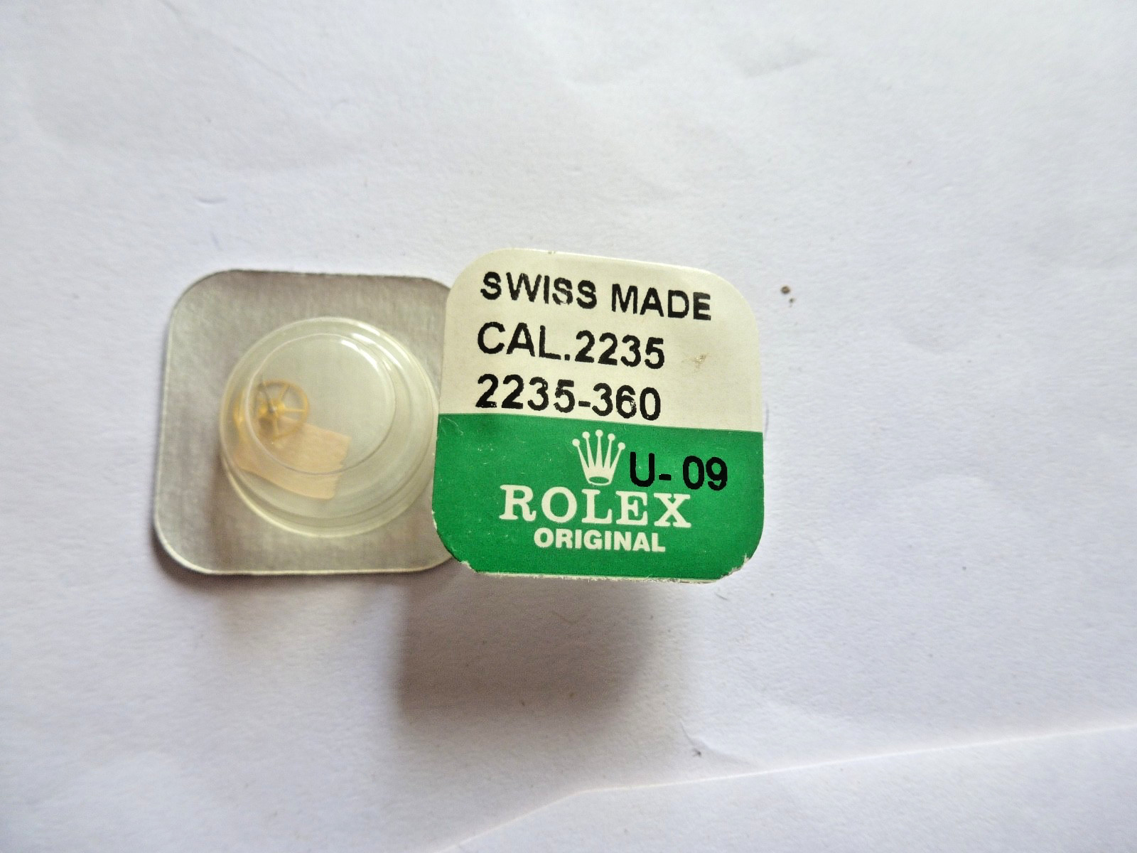 Genuine Rolex Calibre 2235 360 Second Wheel Factory sealed package new