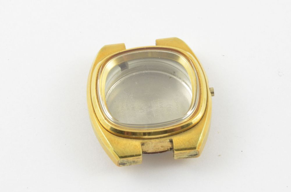 OMEGA SEAMASTER QUARTZ LADIES CASE 27MM GOLD PLATED VINTAGE